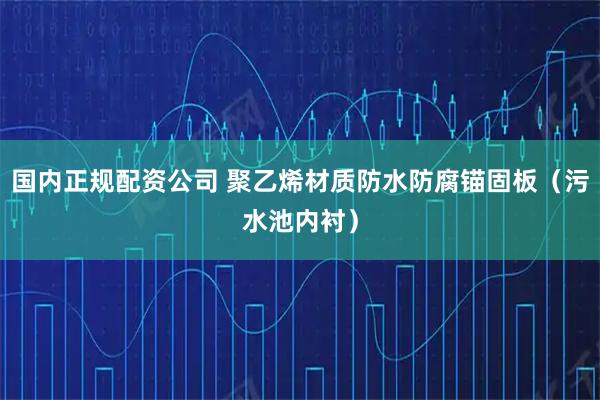 国内正规配资公司 聚乙烯材质防水防腐锚固板（污水池内衬）